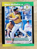 1989 Donruss #95 Mark McGwire