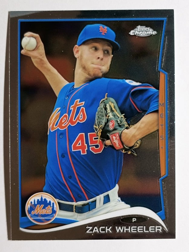 2014 Topps Chrome #87 Zack Wheeler