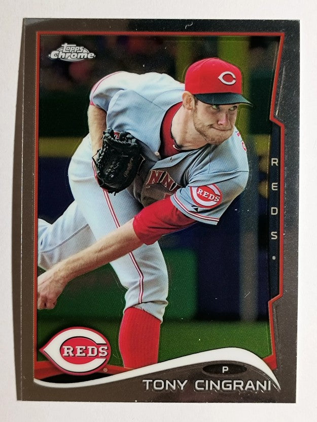 2014 Topps Chrome #96 Tony Cingrani