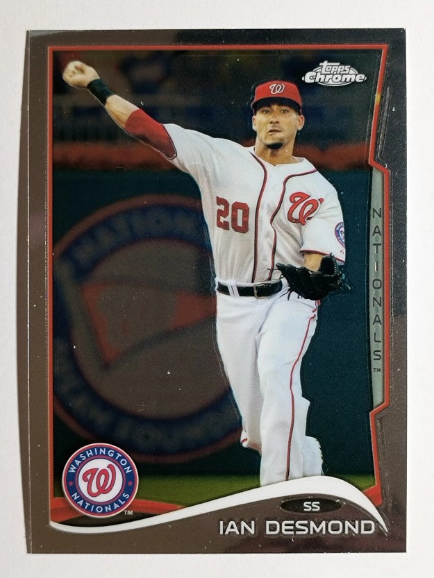 2014 Topps Chrome #97 Ian Desmond