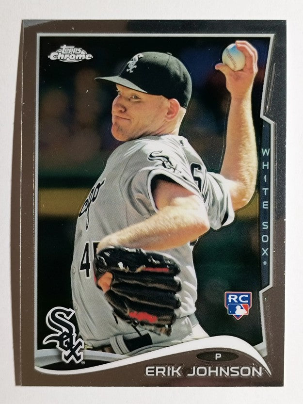2014 Topps Chrome #98 Erik Johnson RC