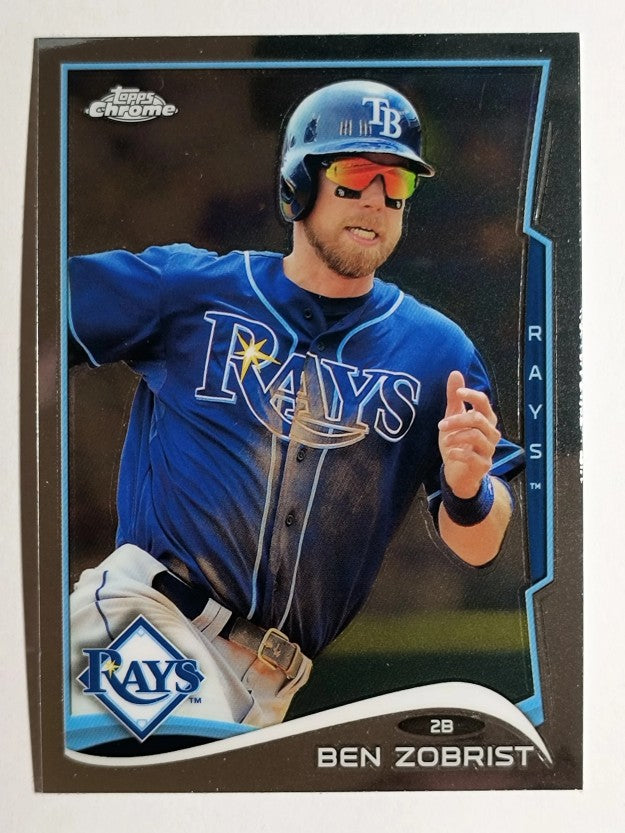 2014 Topps Chrome #101 Ben Zobrist
