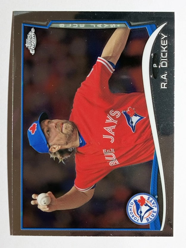 2014 Topps Chrome #104 R.A. Dickey