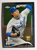 2014 Topps Chrome #107A Hyun-Jin Ryu