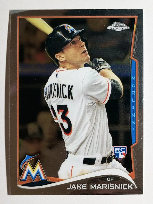 2014 Topps Chrome #108 Jake Marisnick RC