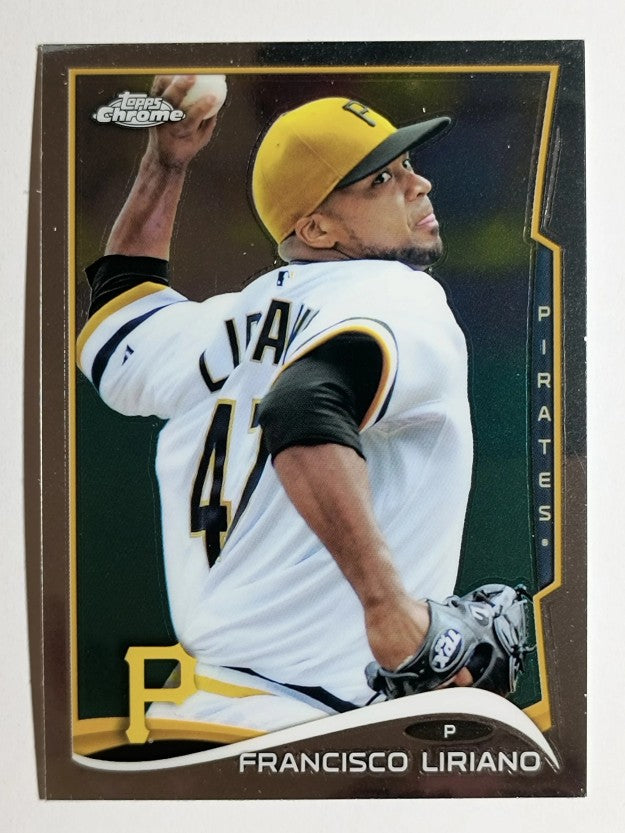 2014 Topps Chrome #115 Francisco Liriano