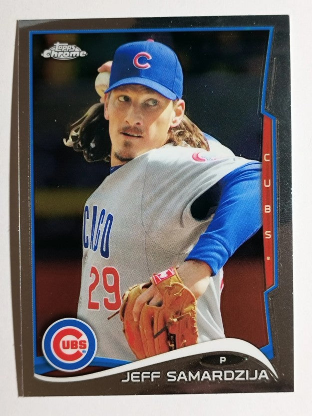 2014 Topps Chrome #120 Jeff Samardzija