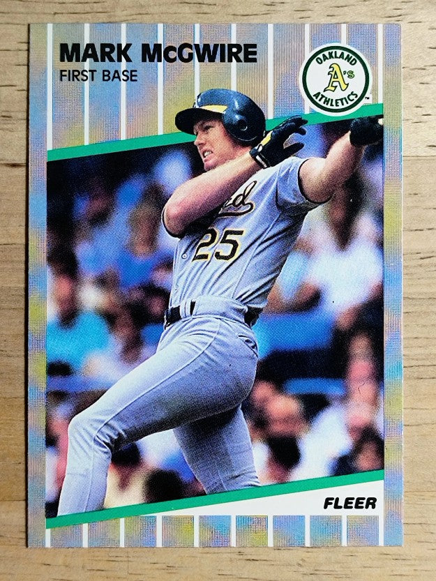 1989 Fleer #17 Mark McGwire