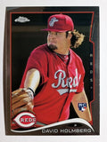 2014 Topps Chrome #134 David Holmberg RC