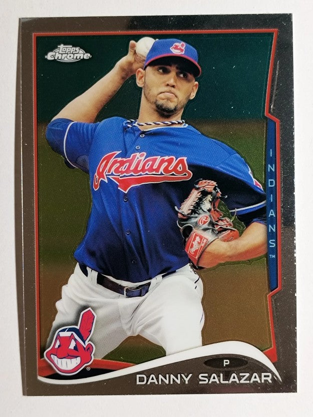 2014 Topps Chrome #178 Danny Salazar