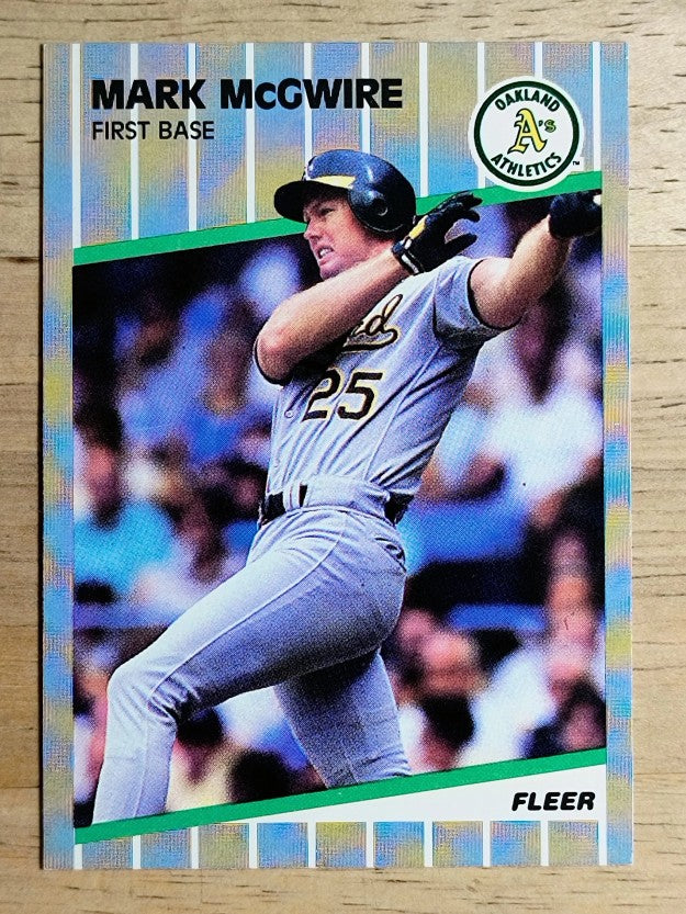 1989 Fleer #17 Mark McGwire