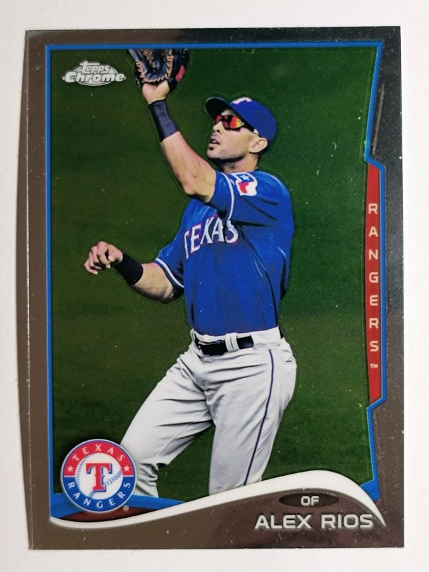 2014 Topps Chrome #180 Alex Rios