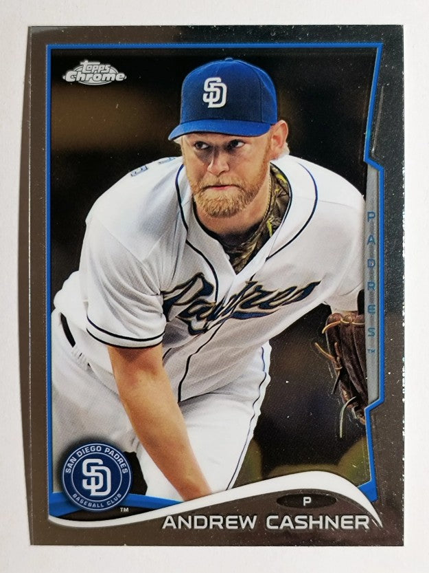 2014 Topps Chrome #197 Andrew Cashner