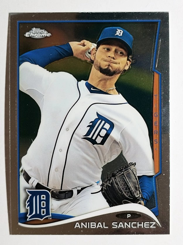 2014 Topps Chrome #207 Anibal Sanchez