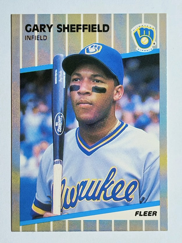 1989 Fleer #196 Gary Sheffield RC