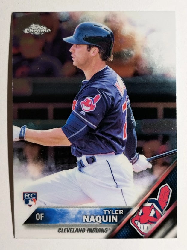 2016 Topps Chrome #14 Tyler Naquin RC