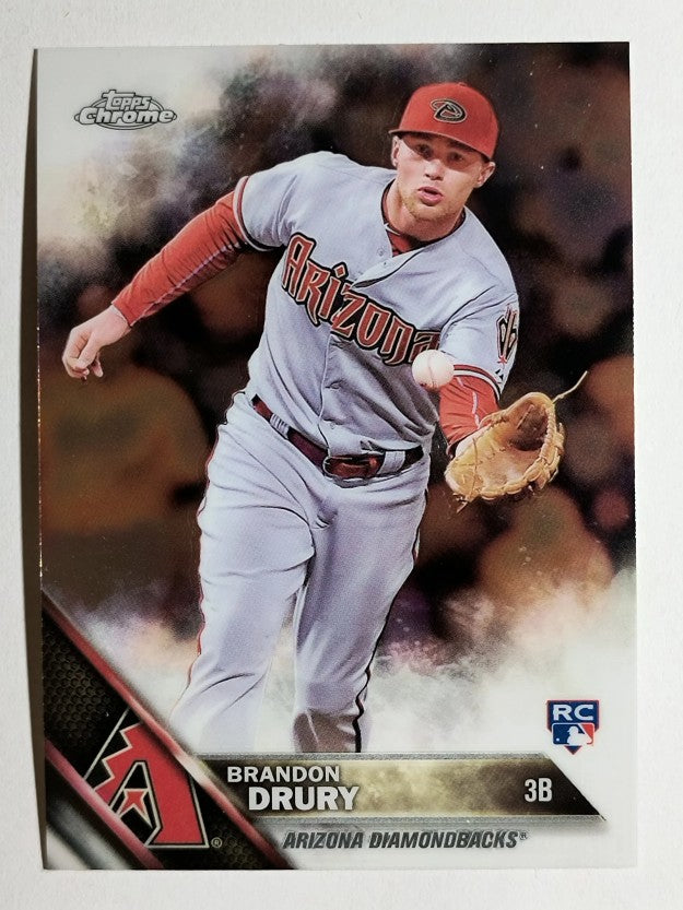 2016 Topps Chrome #19 Brandon Drury RC