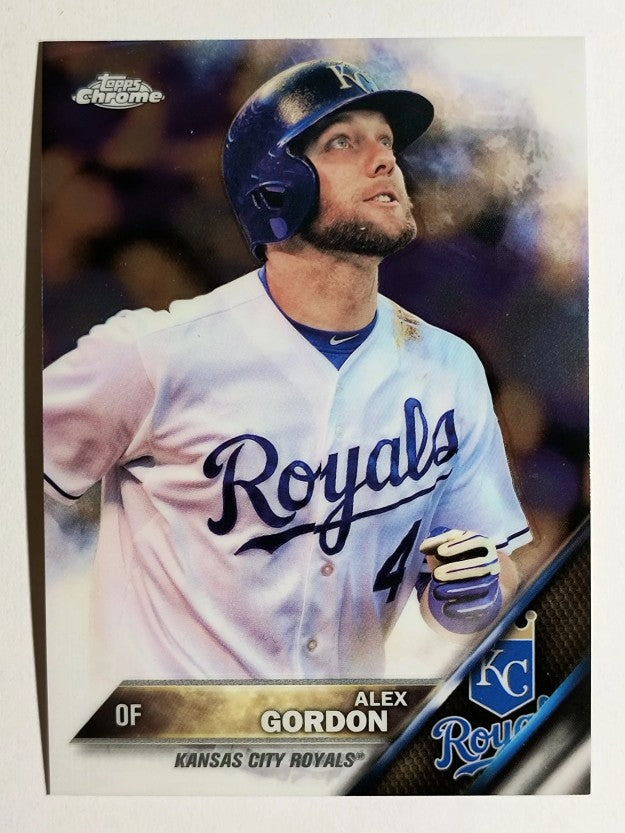 2016 Topps Chrome #21 Alex Gordon