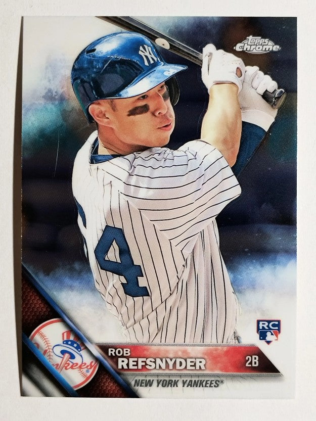 2016 Topps Chrome #24 Rob Refsnyder RC
