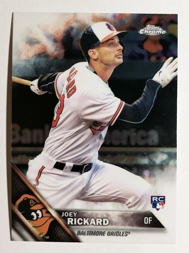 2016 Topps Chrome #41 Joey Rickard RC