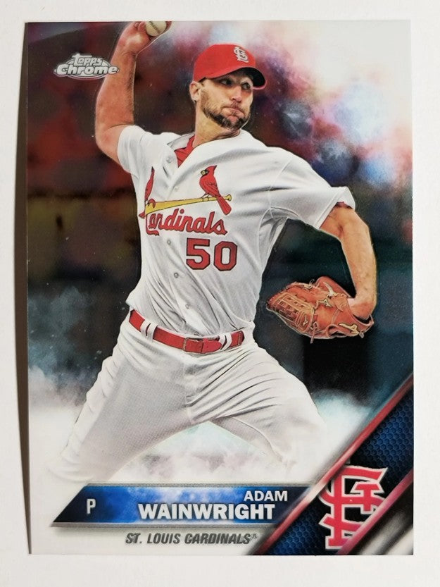 2016 Topps Chrome #67 Adam Wainwright