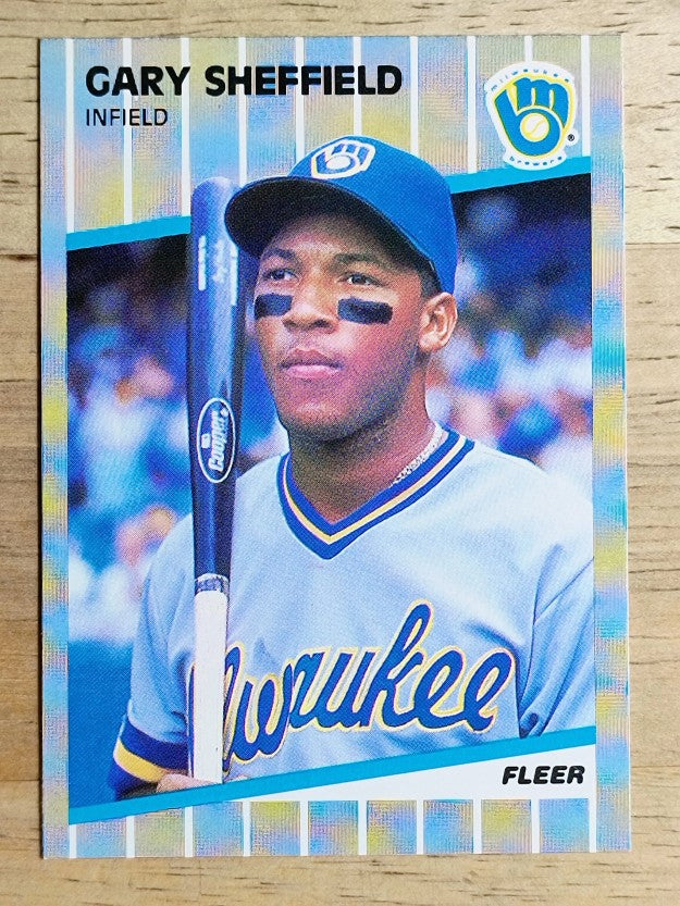 1989 Fleer #196 Gary Sheffield RC