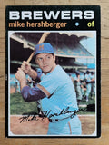 1971 Topps #149 Mike Hershberger (VGEX)