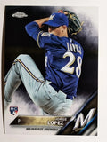 2016 Topps Chrome #94 Jorge Lopez RC