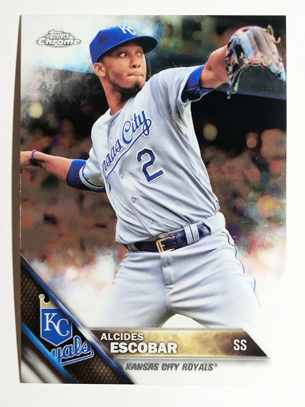 2016 Topps Chrome #117 Alcides Escobar