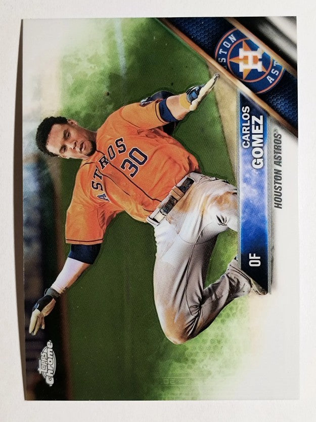 2016 Topps Chrome #118 Carlos Gomez