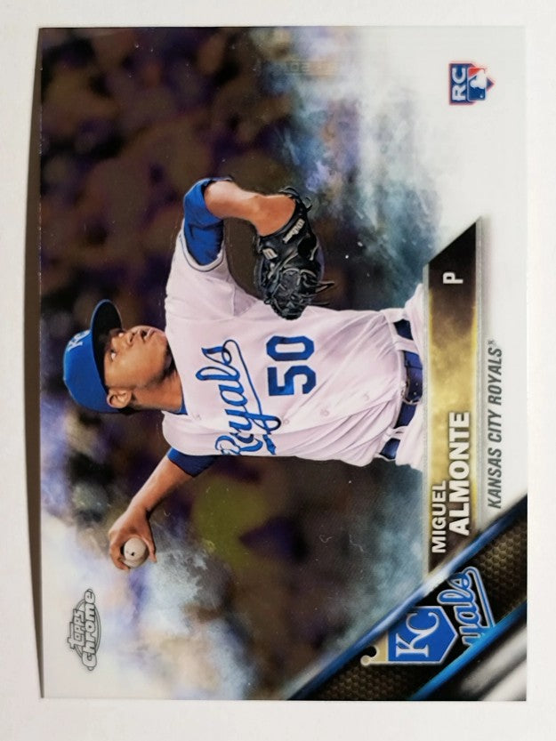 2016 Topps Chrome #126 Miguel Almonte RC