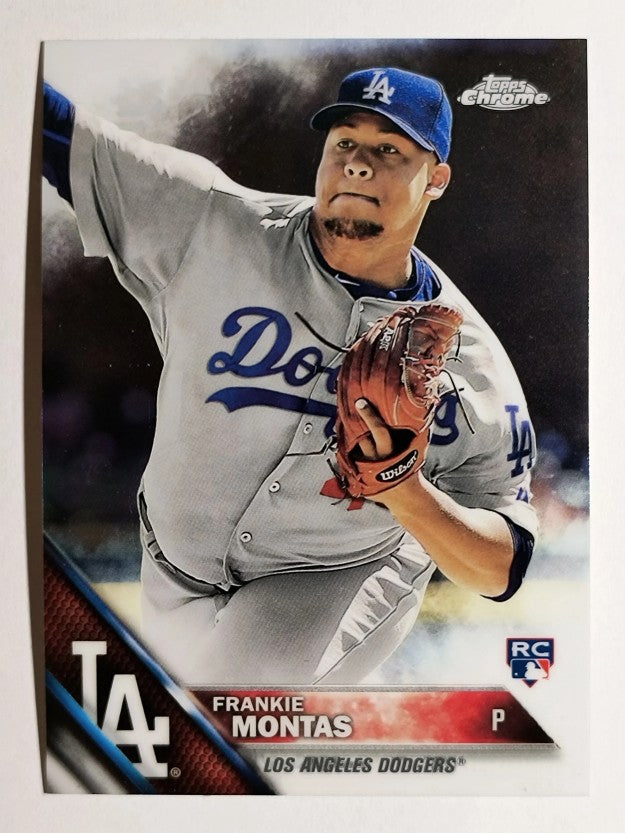 2016 Topps Chrome #130 Frankie Montas RC