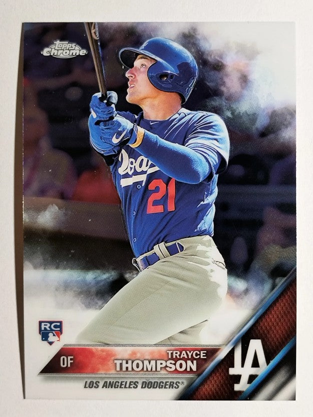 2016 Topps Chrome #131 Trayce Thompson RC