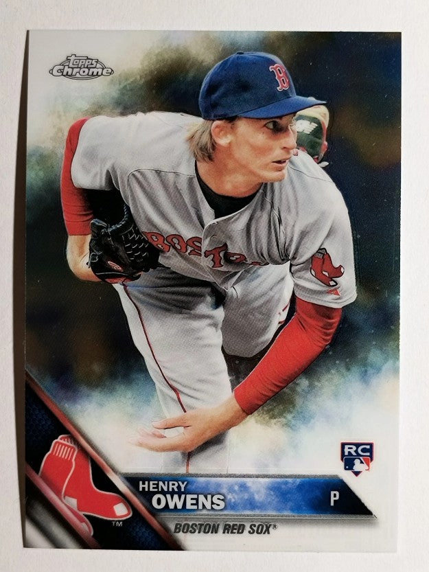 2016 Topps Chrome #133 Henry Owens RC
