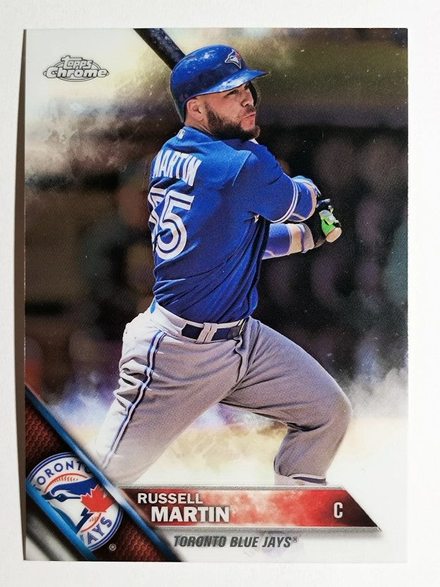 2016 Topps Chrome #135 Russell Martin