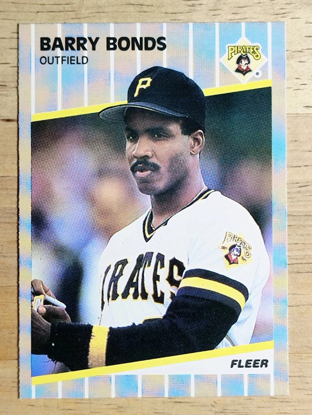 1989 Fleer #202 Barry Bonds