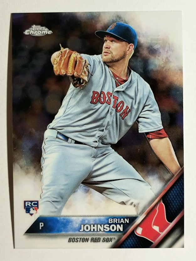 2016 Topps Chrome #137 Brian Johnson RC