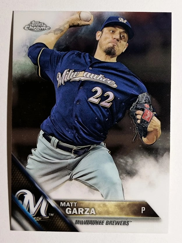 2016 Topps Chrome #154 Matt Garza
