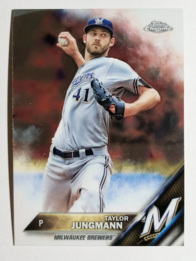 2016 Topps Chrome #160 Taylor Jungmann