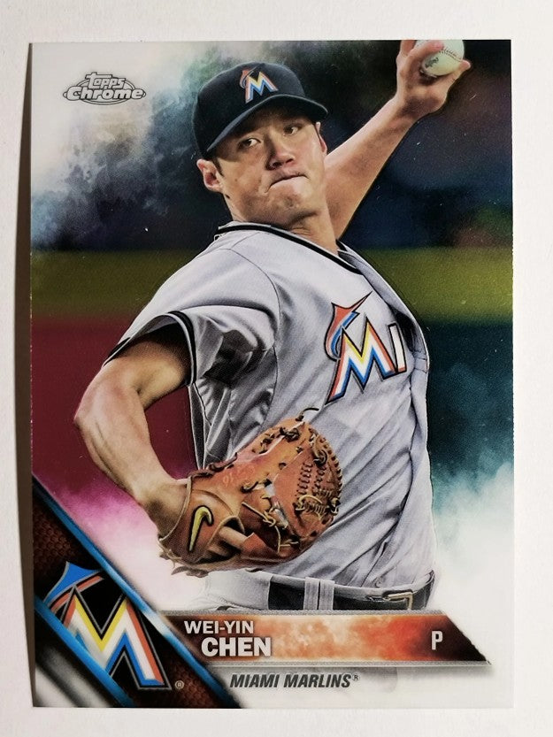 2016 Topps Chrome #173 Wei-Yin Chen