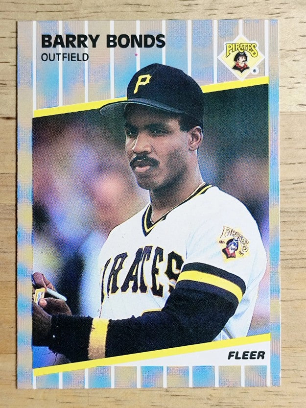 1989 Fleer #202 Barry Bonds