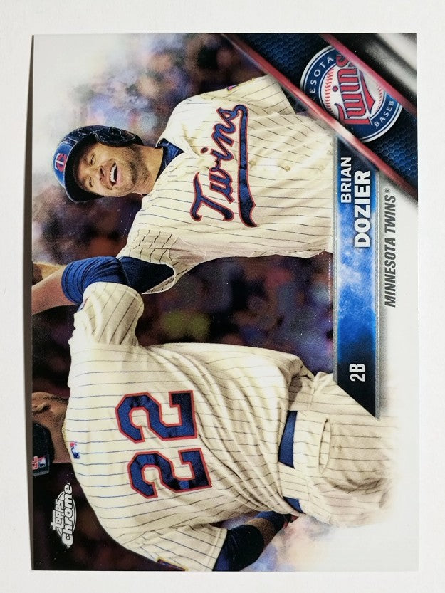 2016 Topps Chrome #183 Brian Dozier