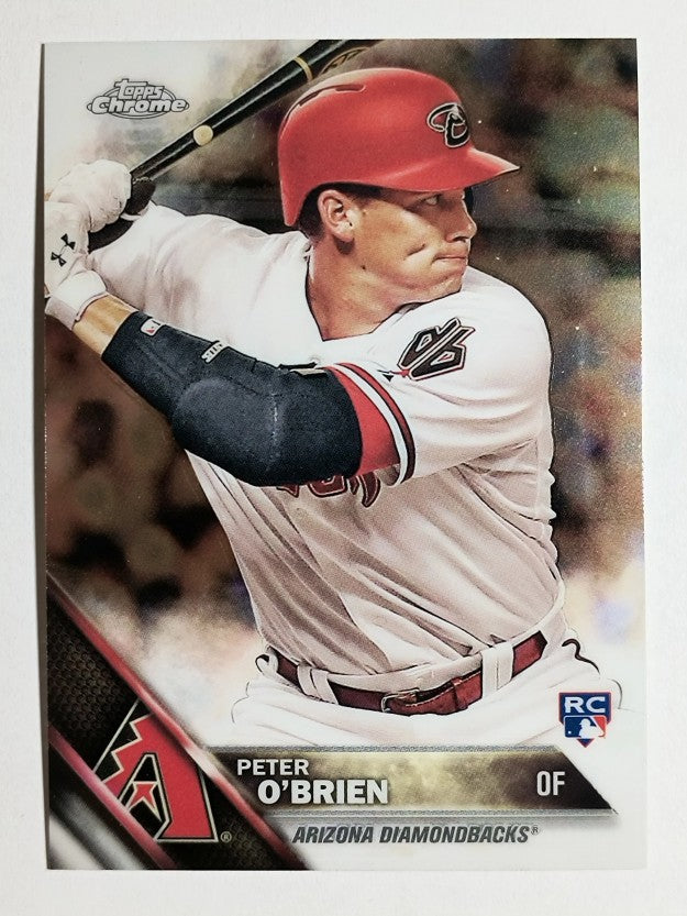 2016 Topps Chrome #199 Peter O'Brien RC