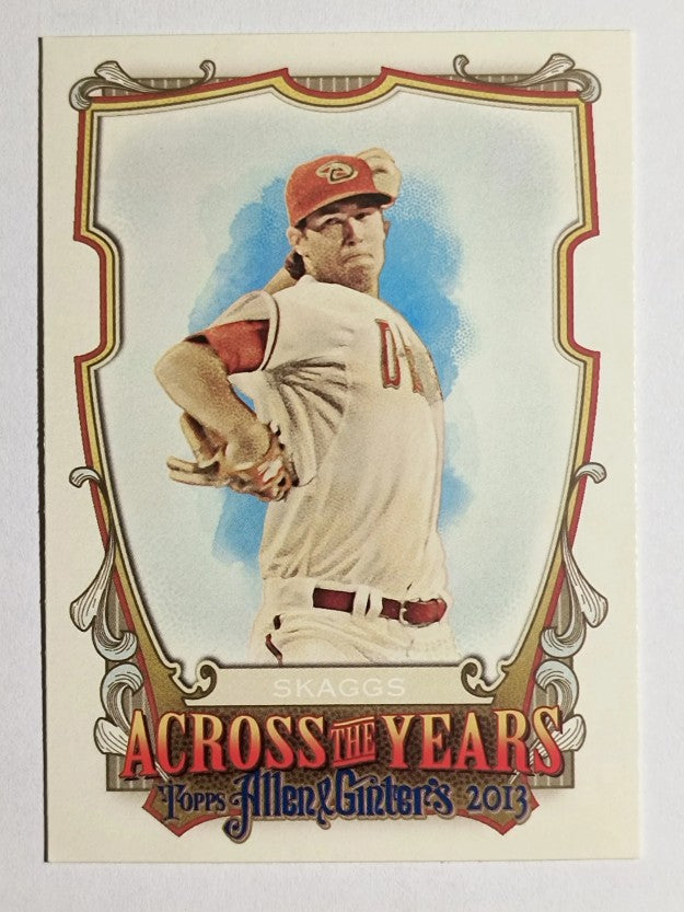 2013 Topps Allen and Ginter Across the Years #TS Tyler Skaggs