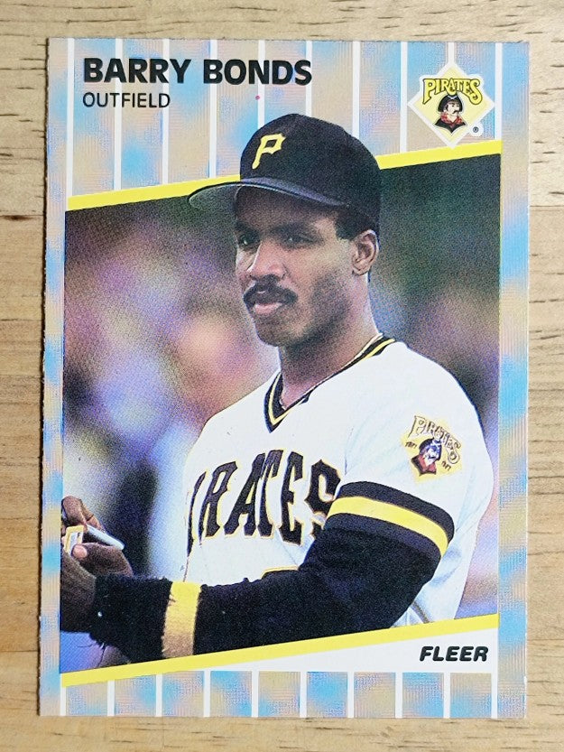 1989 Fleer #202 Barry Bonds