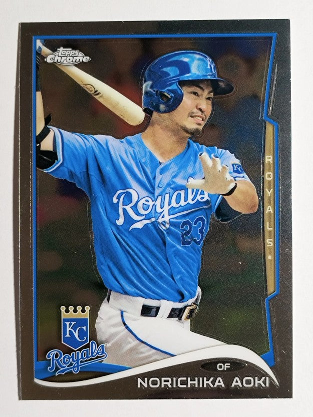 2014 Topps Chrome #11 Norichika Aoki