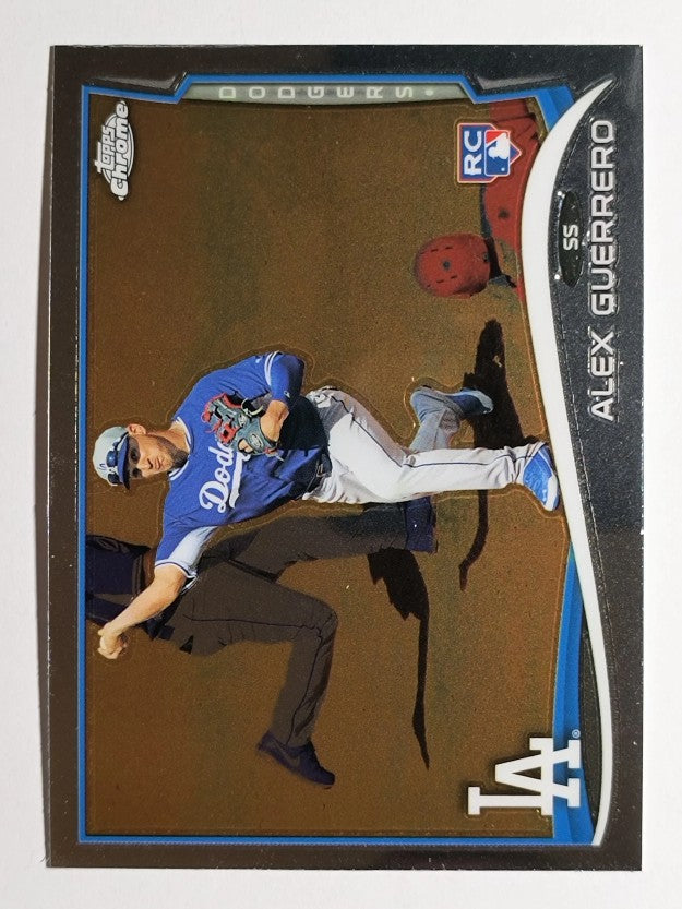 2014 Topps Chrome #14 Alex Guerrero RC