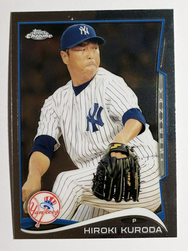 2014 Topps Chrome #27 Hiroki Kuroda