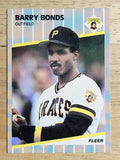 1989 Fleer #202 Barry Bonds