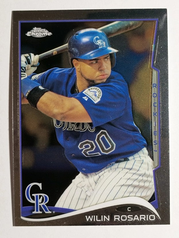 2014 Topps Chrome #40 Wilin Rosario